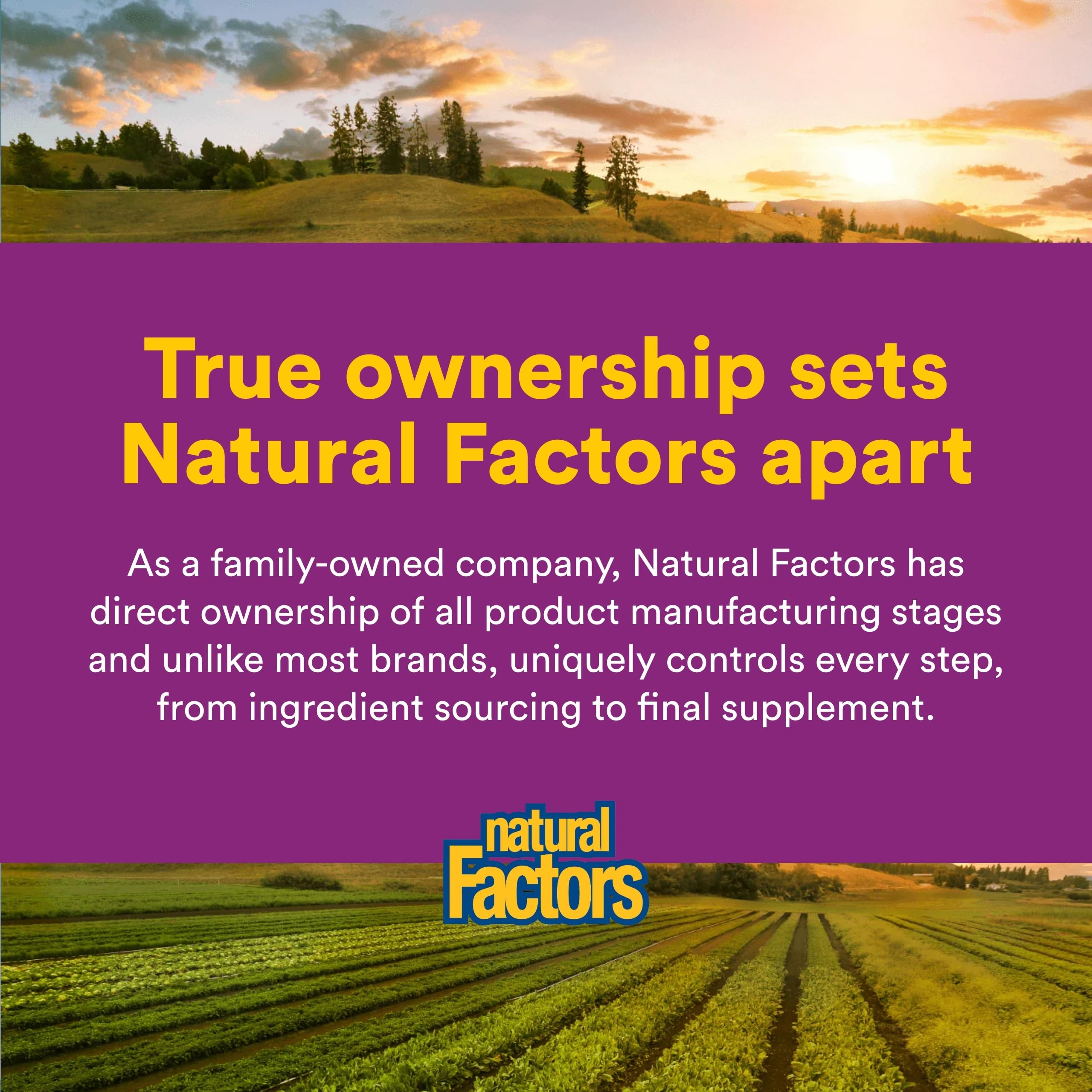 Natural Factors compromiso de calidad y sostenibilidad