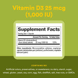 Natural Factors D3: etiqueta de calidad y certificación