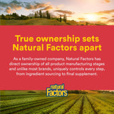 Natural Factors Dosificacion Diaria: cápsulas fáciles de tomar para uso consistente