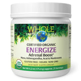 Natural Factors Energize Adrenal Boost: polvo en frasco para apoyo diario frente al estrés.