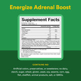 Natural Factors Energize Adrenal Boost: recetas y bowls con polvo vegetal.