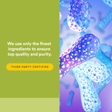 Natural Factors etiqueta sin ogm, producto puro y seguro