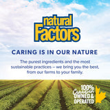 Natural Factors Gastro-Assist etiqueta ISURA muestra certificación de calidad