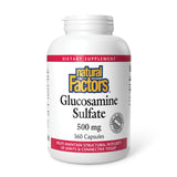 Natural Factors Glucosamina Sulfato: cápsulas para apoyar movilidad y confort diario.