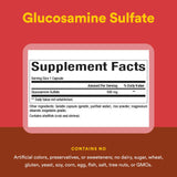 Natural Factors Glucosamina Sulfato: información nutricional para entender el aporte al cartílago.