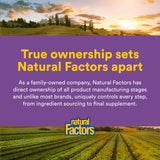 Natural Factors granjas orgánicas propias respaldan calidad y trazabilidad