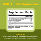 Tabla nutricional de HerbalFactors con la composición de ingredientes clave.