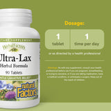 Ingrediente sen en HerbalFactors Ultra-Lax para apoyo suave