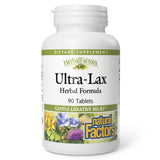 Tabletas HerbalFactors Ultra-Lax de Natural Factors para uso ocasional