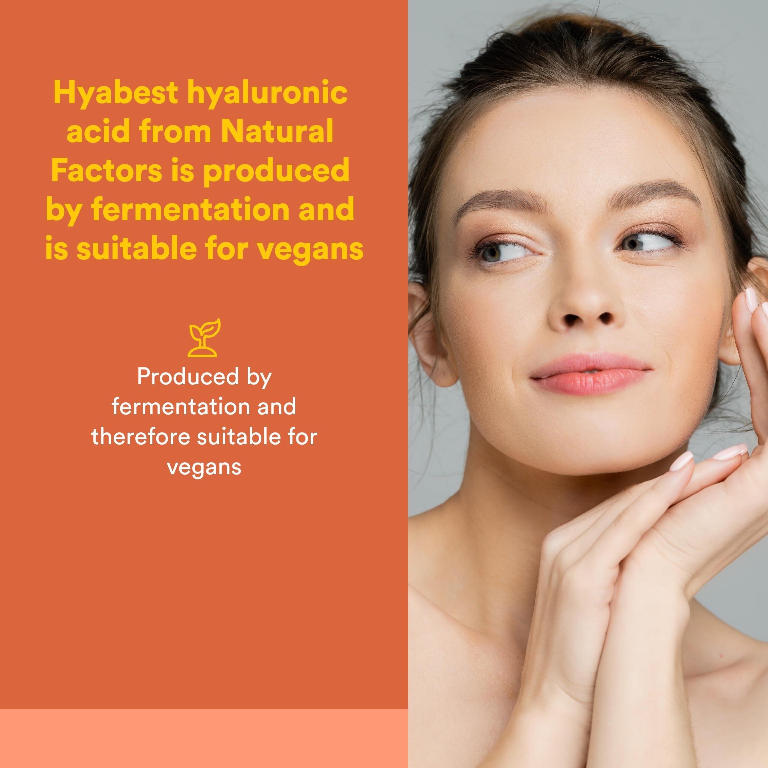 Natural Factors Hyabest botella 60 capsulas para uso diario