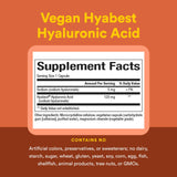Natural Factors Hyabest capsulas vegetarianas, textura suave para consumo diario