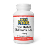 Natural Factors Hyabest hialuronico capsulas vegetarianas para hidratacion de la piel