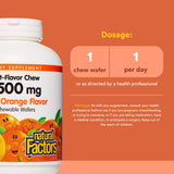 Natural Factors ingredientes cítricos y bioflavonoides para apoyo antioxidante natural.