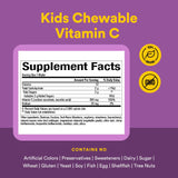 Natural Factors Vitamina C para niños, ingredientes clave como bioflavonoides