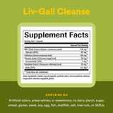 Natural Factors Liv-Gall Cleanse mezcla de hierbas clave: apoyo potencial a la función biliar.