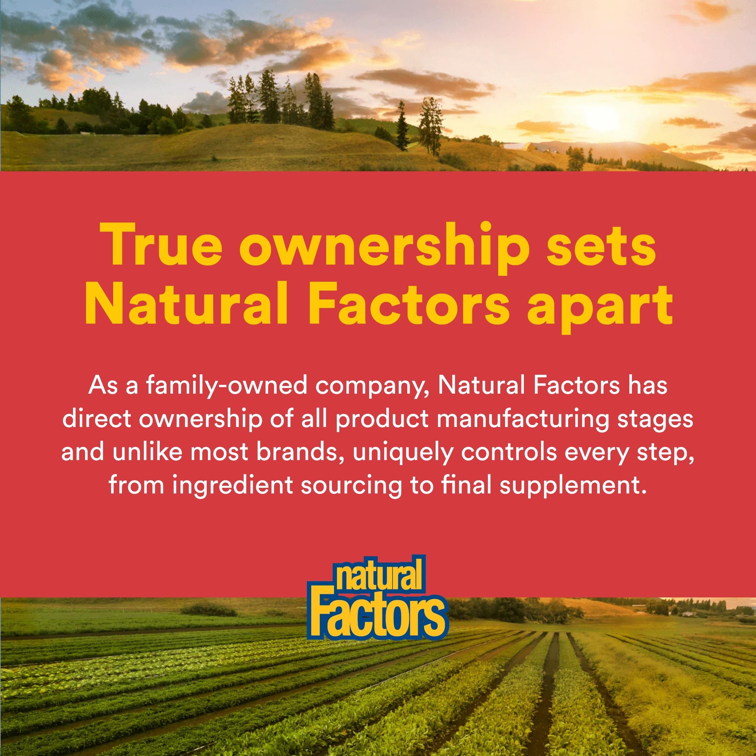 Natural Factors MacaRich certificado orgánico y no transgénico para consumo responsable