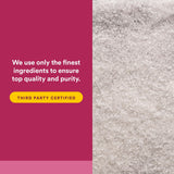 Natural Factors magnesio bisglicinato, ficha nutricional clara para comparar opciones.