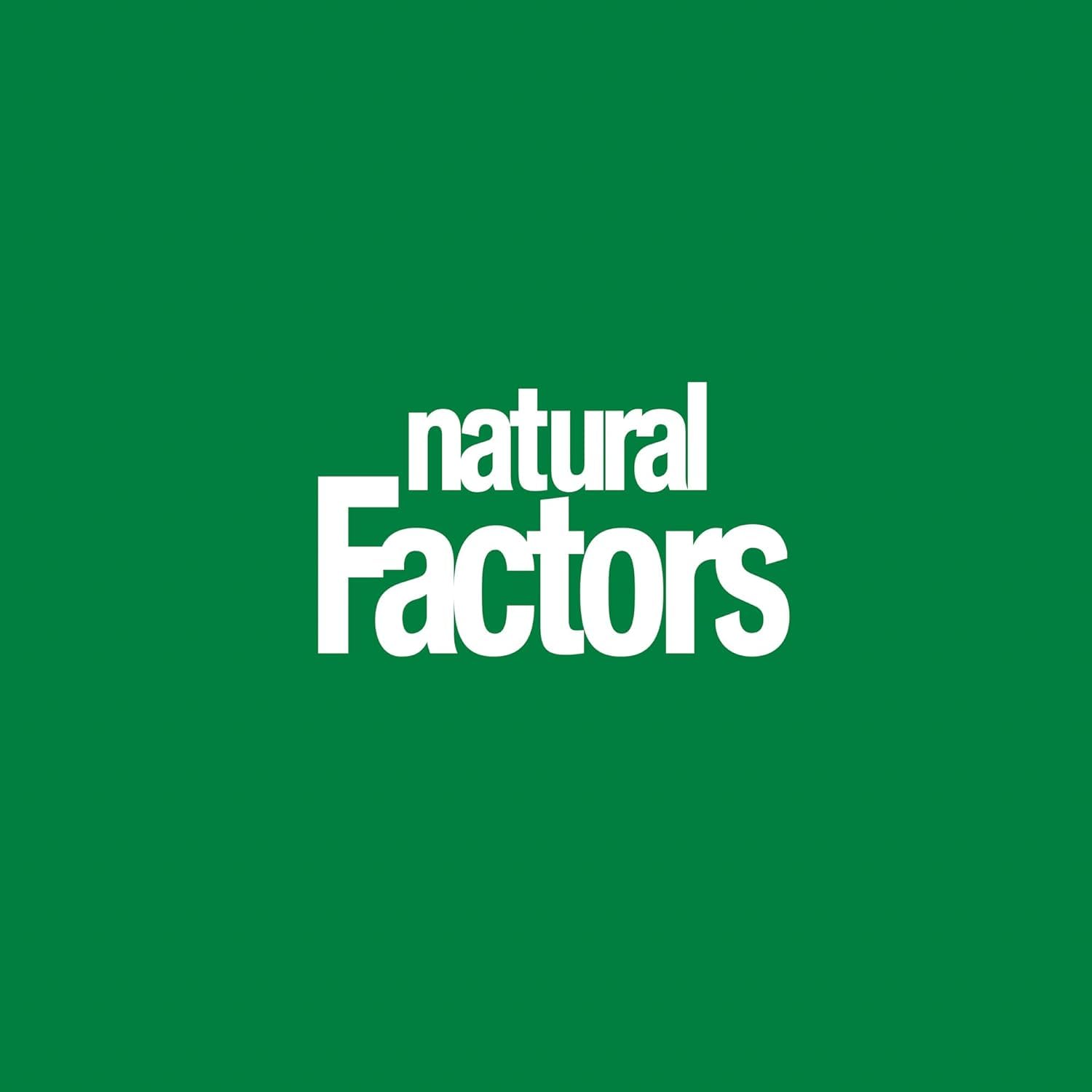 Natural Factors Whole Earth & Sea, marca familiar dedicada a suplementos de calidad.