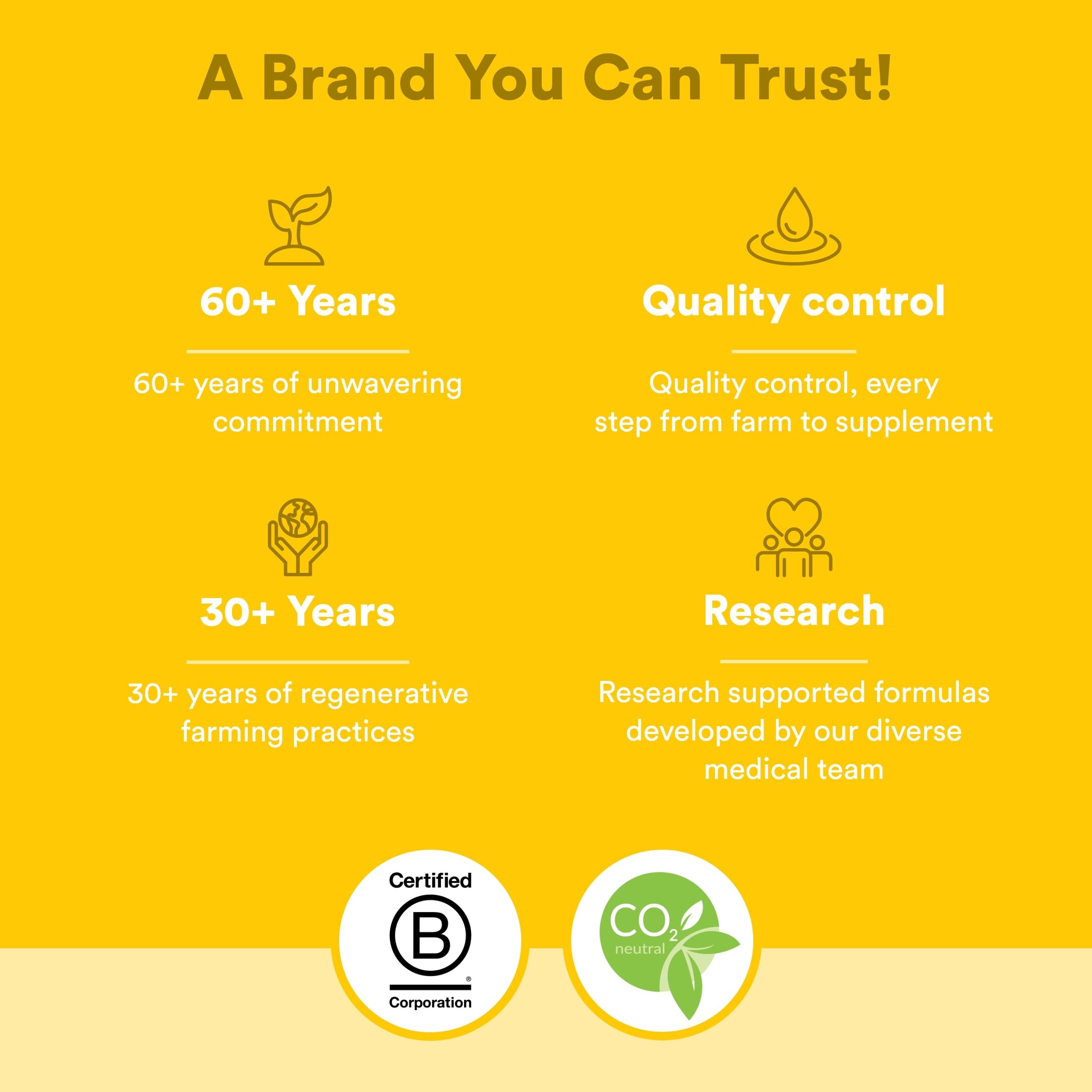 Natural Factors MultiStart 50+ finca orgánica certificada garantiza ingredientes no-GMO.