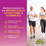 Metilcobalamina forma activa para absorción rápida de Natural Factors.