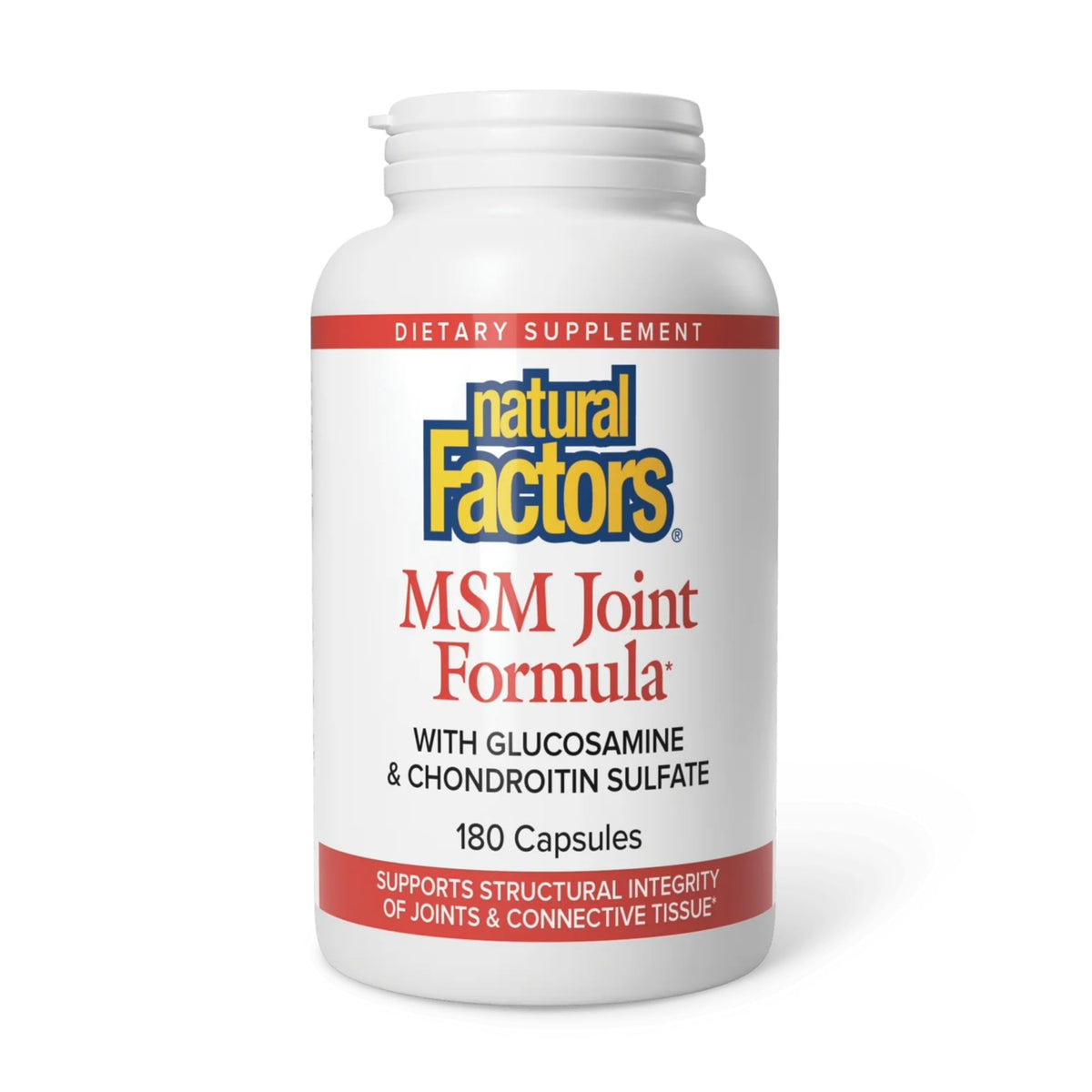 Natural Factors MSM para articulaciones: botella lista para uso diario