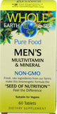 Natural Factors multivitamínico para hombres, caja del producto, empaque seguro y limpio.
