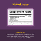 Natural Factors Nattokinase: origen orgánico certificado para menor impacto ambiental