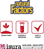 Natural Factors NEM envase de 60 cápsulas listo para uso diario.