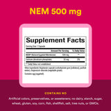 Natural Factors NEM glucosamina para soporte de tejido conectivo.