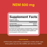Natural Factors NEM Knee & Joint caja de empaque visible.