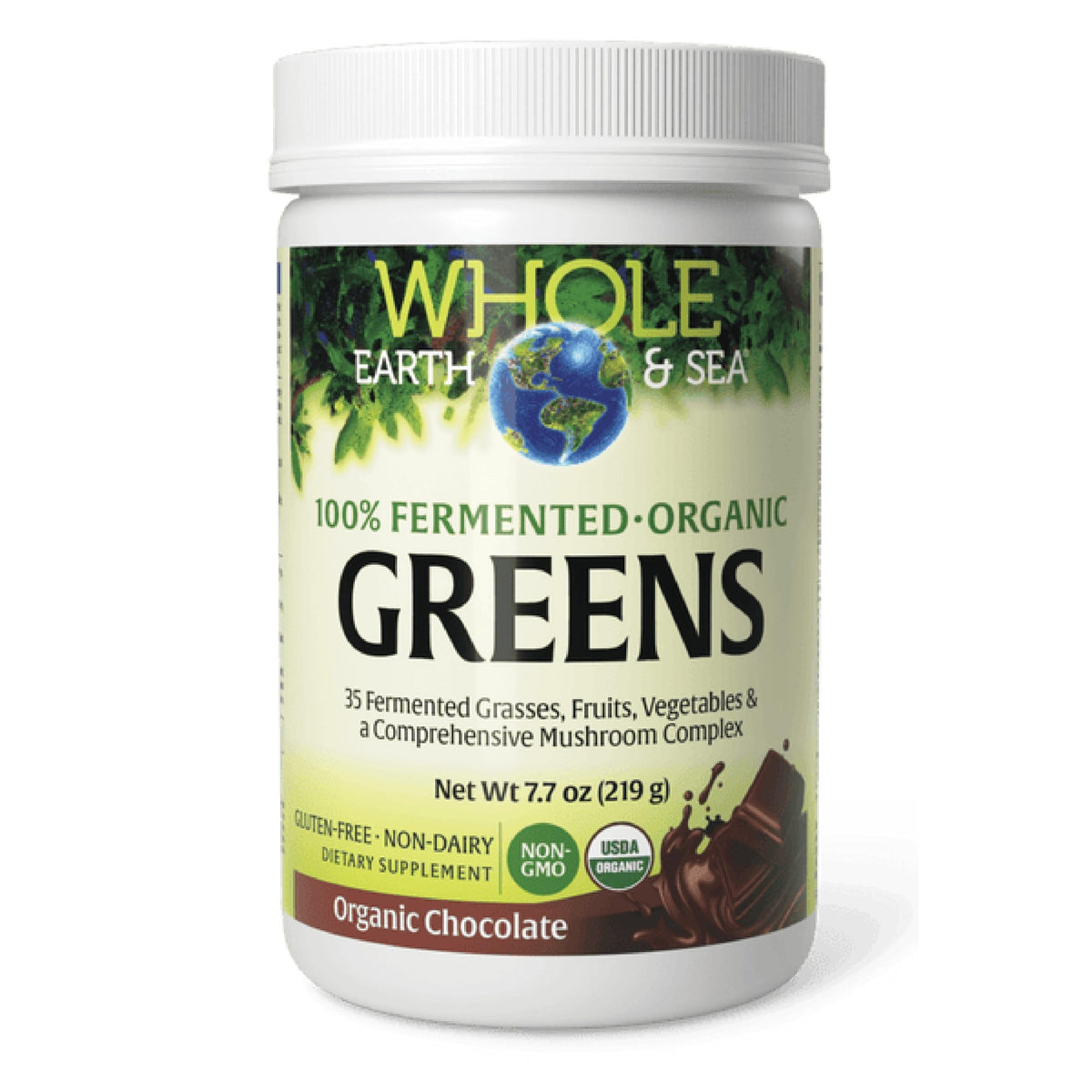 Natural Factors Organic Greens polvo verdura para batido diario