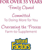 Natural Factors Pantetina, uso diario para bienestar general