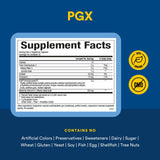 Natural Factors PGX Ultra Matrix dosis diaria en mano, opción conveniente.