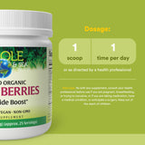 Natural Factors plato con polvo fermentado de remolacha para digestión suave