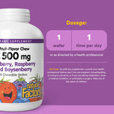 Natural Factors Vitamina C para niños, porción de 500 mg para consumo diario