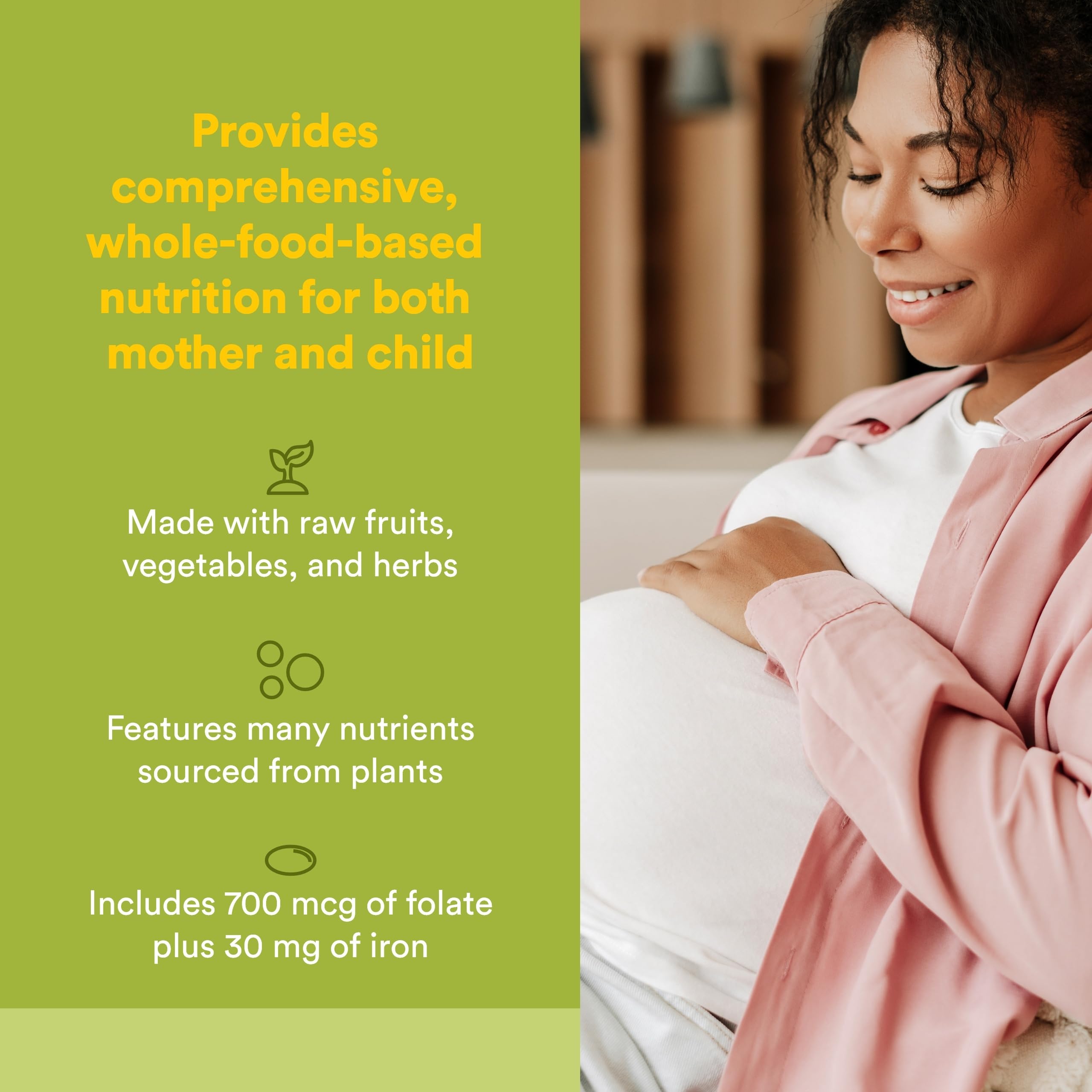 Natural Factors Prenatal botella: envase práctico para dosis diarias
