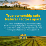 Natural Factors Probiotico Senior, sin gluten para dietas modernas.