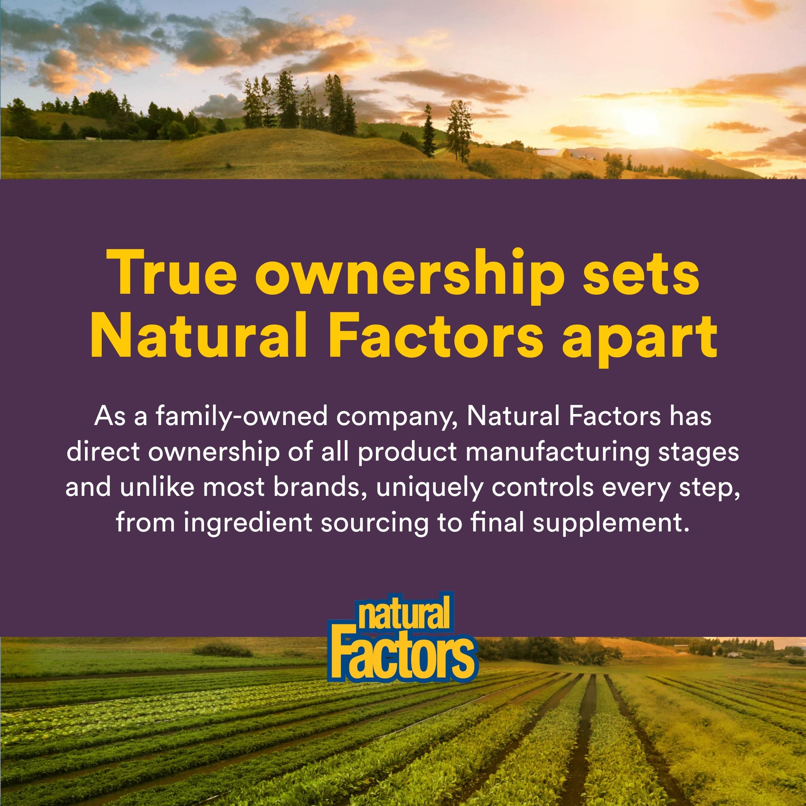 Caja de Natural Factors con apio concentrado y cápsulas
