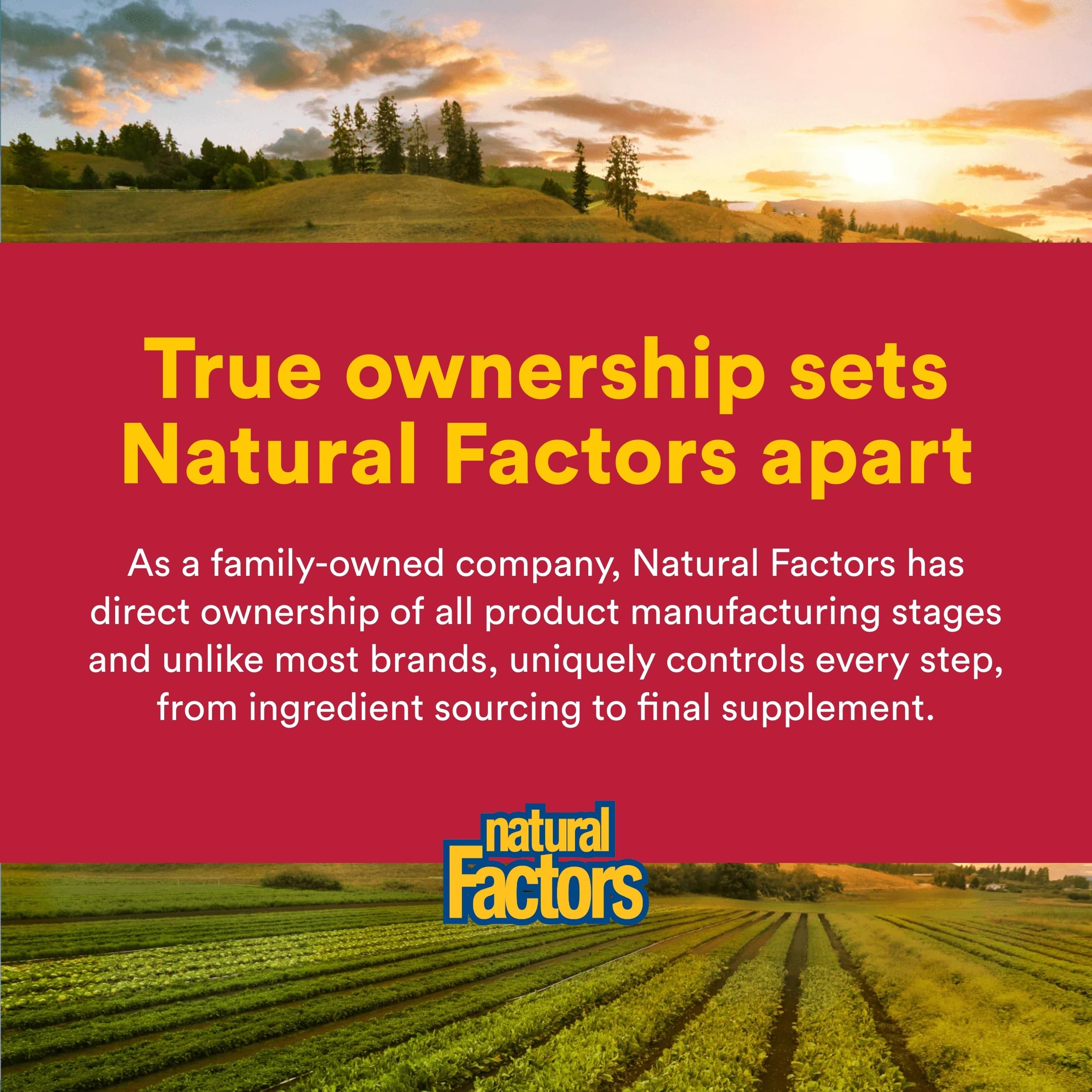 Natural Factors Propolis Sin OGM: certificado por terceros para pureza.
