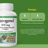 Envase/botella de Pycnogenol 100 mg de Natural Factors