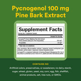 Uso diario de Pycnogenol en rutina de bienestar con Natural Factors