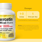 Natural Factors Quercetina Lipomicel Matrix cápsulas frente para uso diario