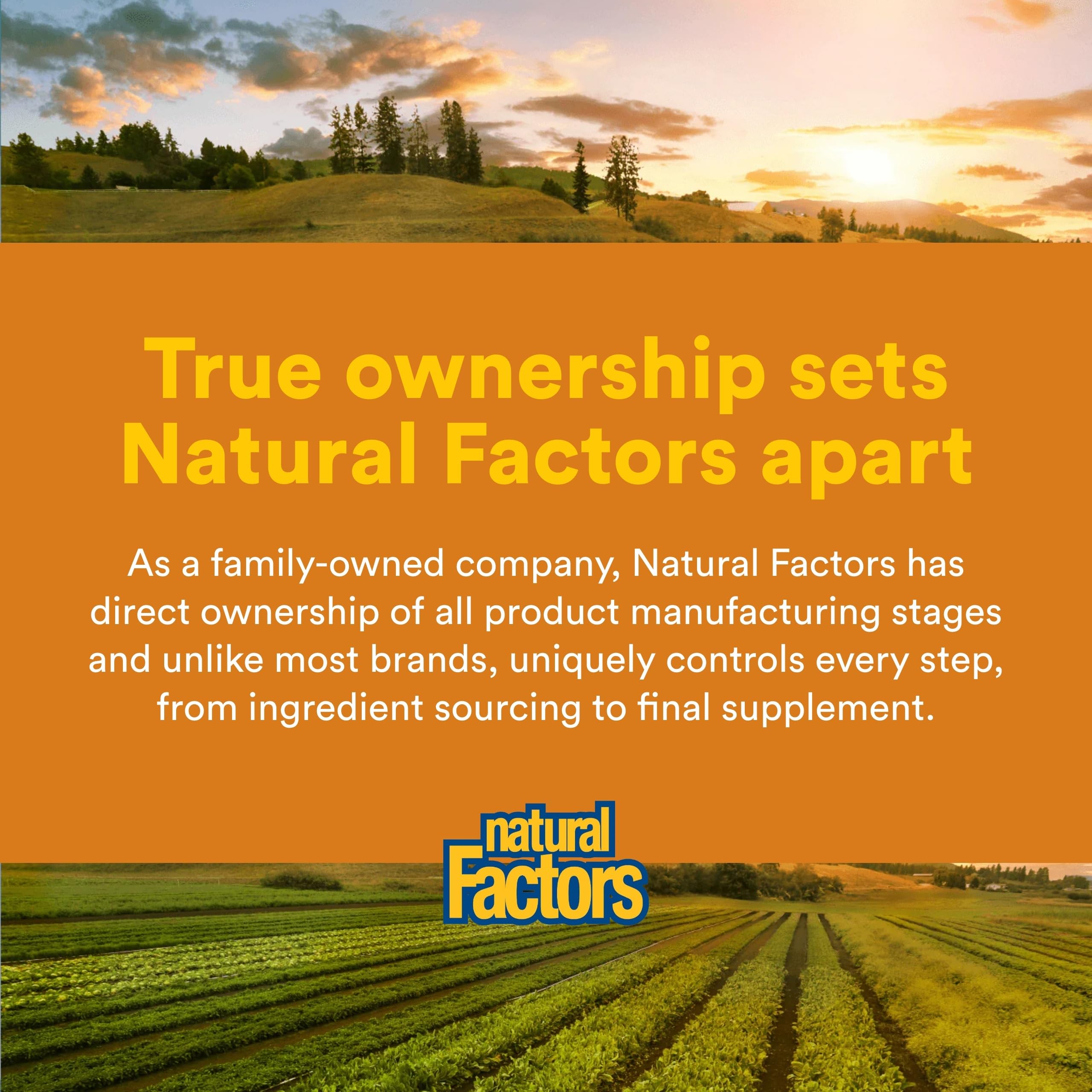 Natural Factors RegenerLife: etiqueta y certificaciones de calidad.