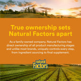 Natural Factors RegenerLife: etiqueta y certificaciones de calidad.