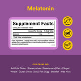 Tabletas masticables de Stress-Relax Melatonina 5 mg con sabor a mentol