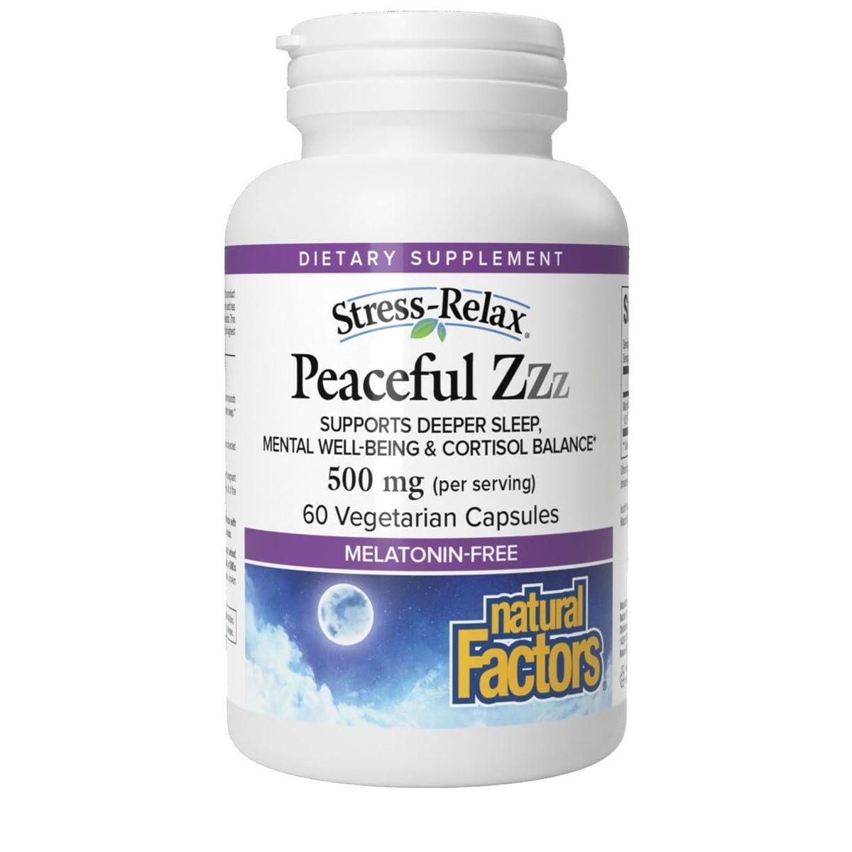 Natural Factors Stress-Relax Sueno Pacifico capsulas: apoyo potencial para un descanso más tranquilo.