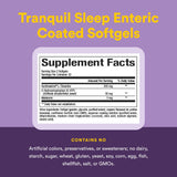 Natural Factors Suntheanine L-Teanina, etiqueta: posible efecto calmante durante la noche.
