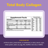 Natural Factors Total Body Collagen, dosificador para porciones diarias