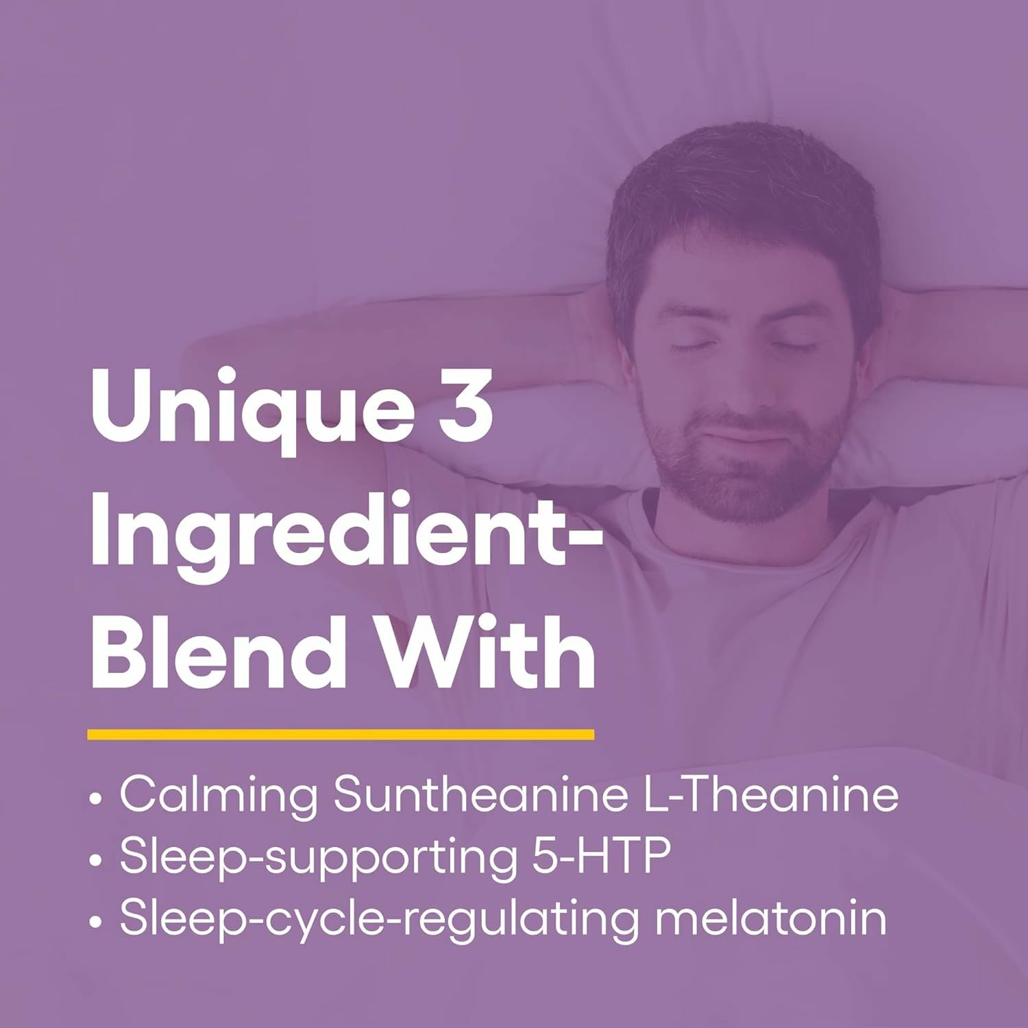 Natural Factors Tranquil Sleep: melatonina y 5-HTP para calma nocturna.