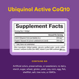 Natural Factors ubiquinol 200 mg cápsulas gel suave para uso diario.